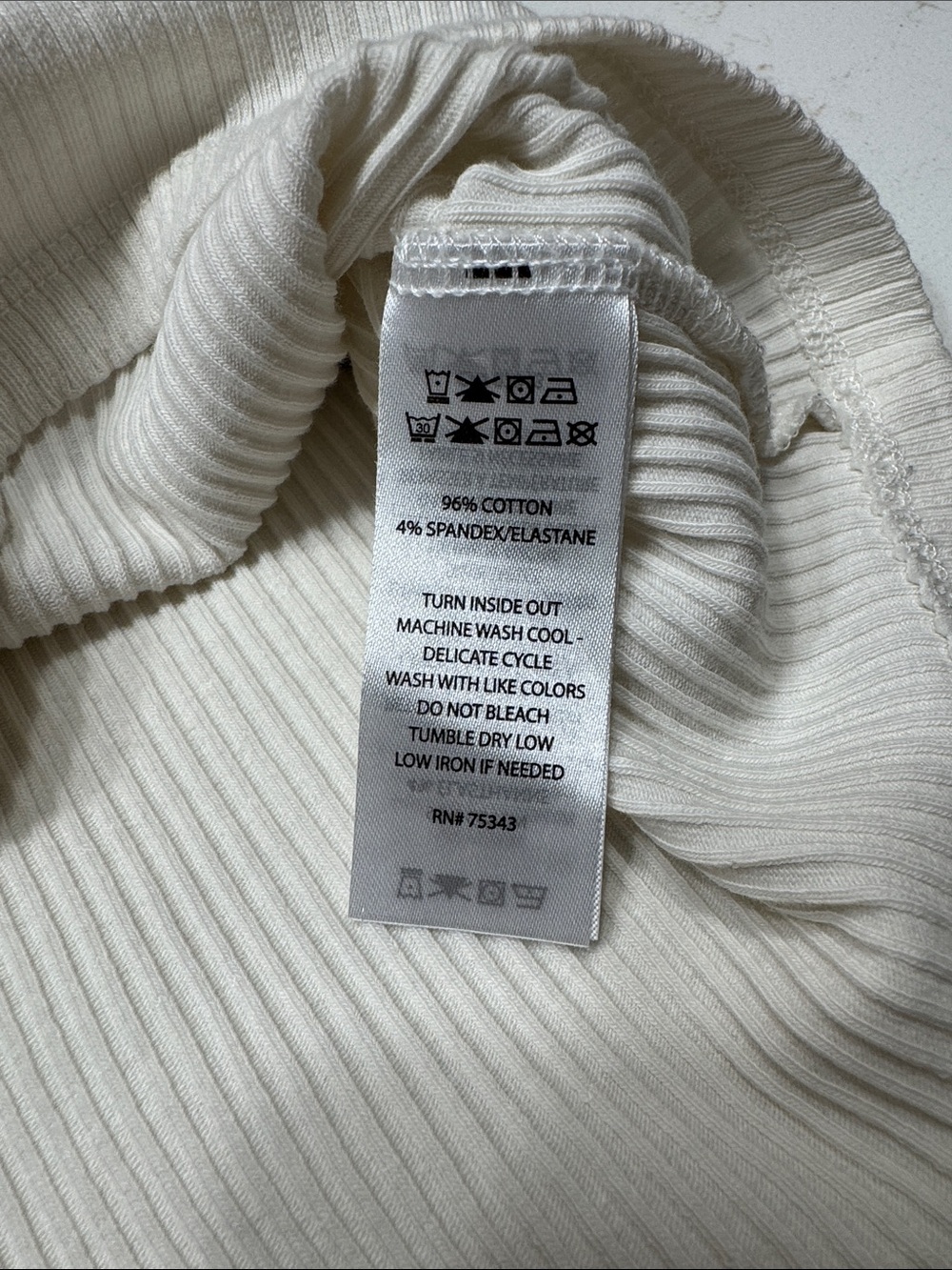 Max Studio Ribbed Tank Top Size S/P - Picture 4 of 5